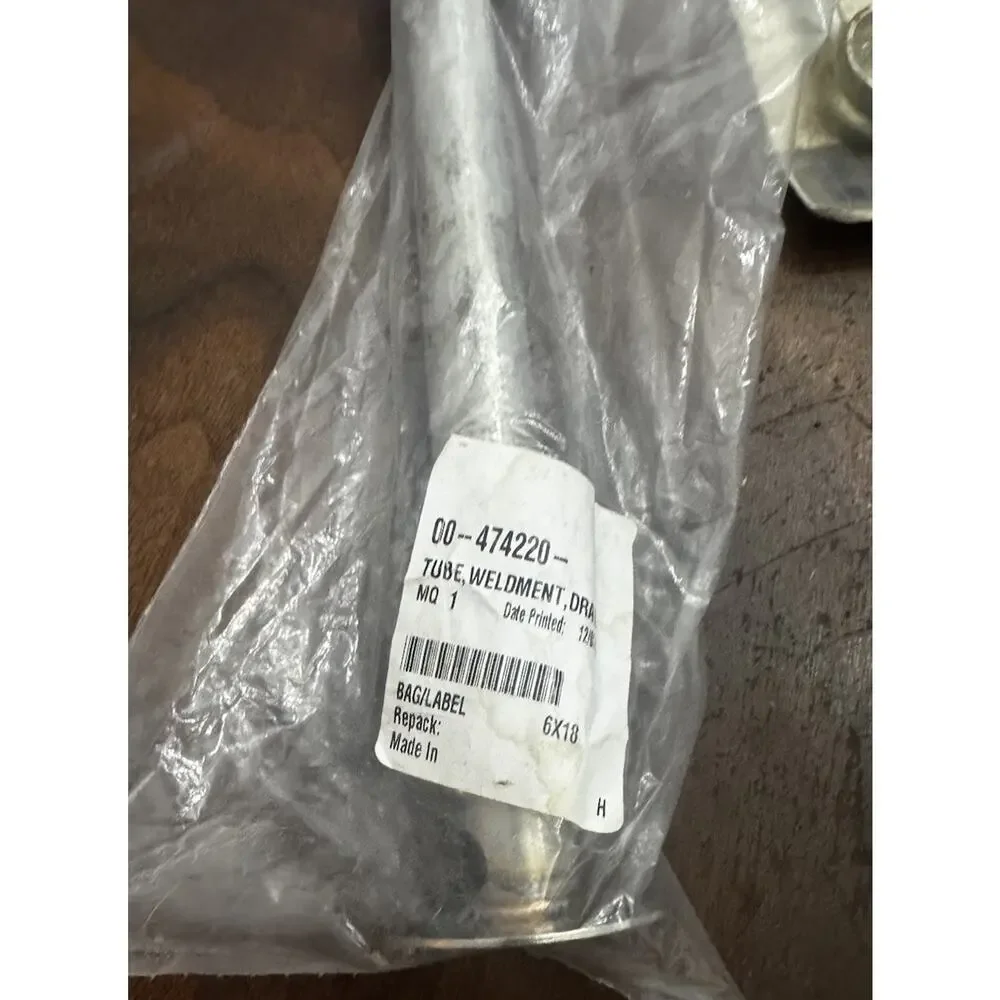 OEM Hobart 00-474220 Tube Weldment Drain NOS Commercial OEM Part- Sealed